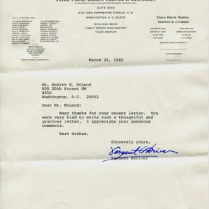 Shriver Jr., R. Sargent