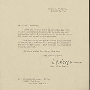 Lodge Jr., Henry Cabot