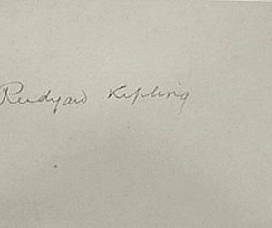 Kipling, Rudyard